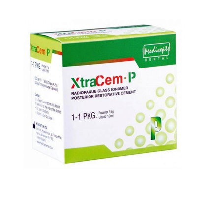 Xtracem - P
(Radiopaque Glass Ionomer Posterior Restorative Cement)